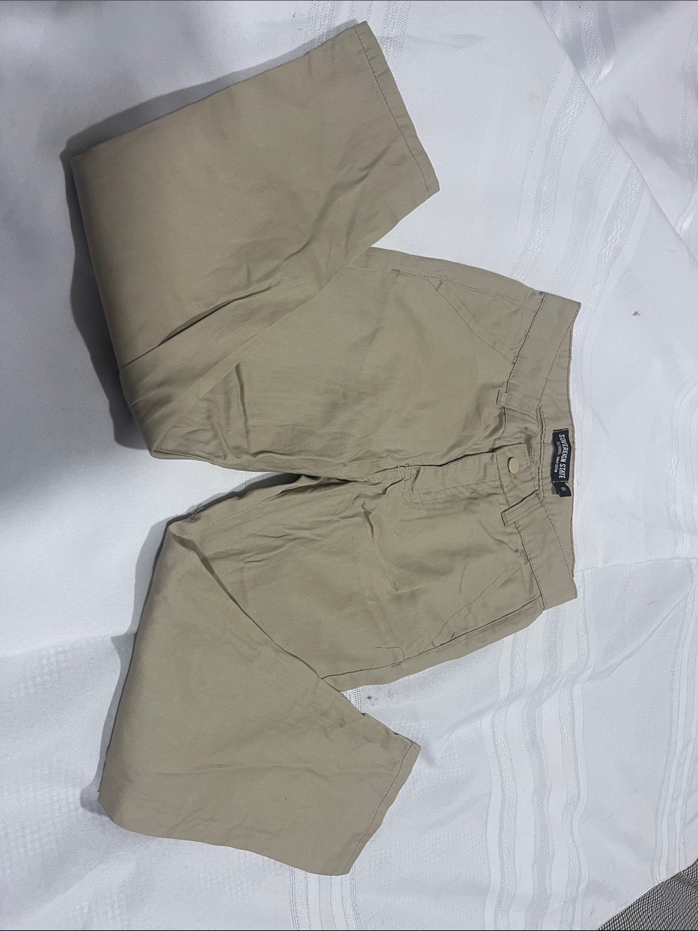 Sovereign Code Boys Khaki Dress Pants - Light Tan